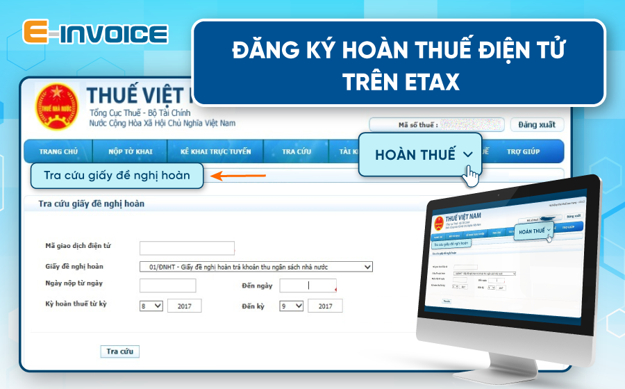 Đăng ký hoàn thuế điện tử